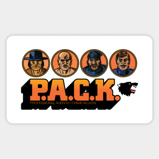 P.A.C.K. - Professional Agents Crime Killers Magnet